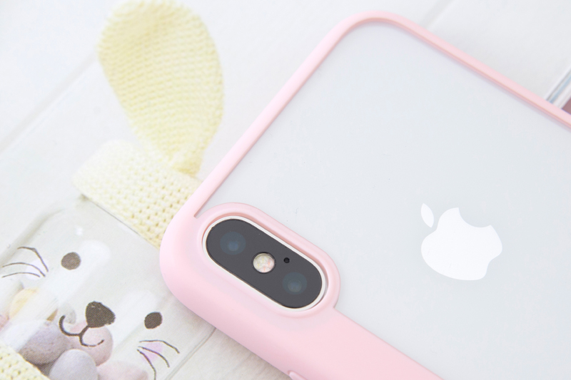 Ốp lưng iPhone X Nhựa dẻo viền cứng Pure V