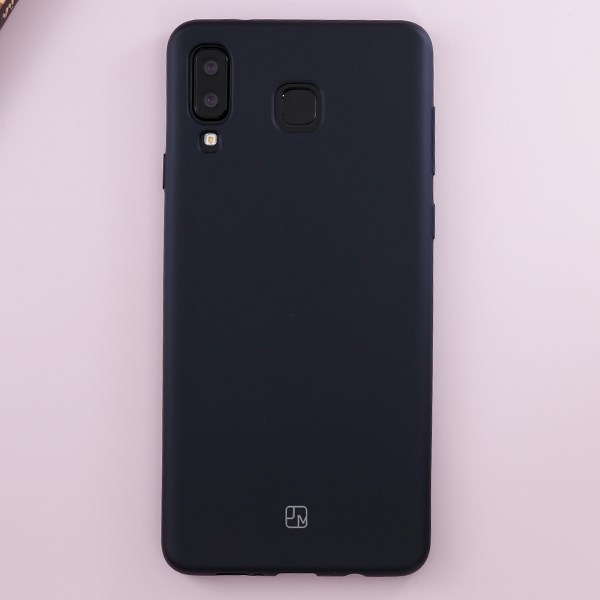 Ốp lưng Galaxy A8 Star Nhựa dẻo Lanker X JM đen