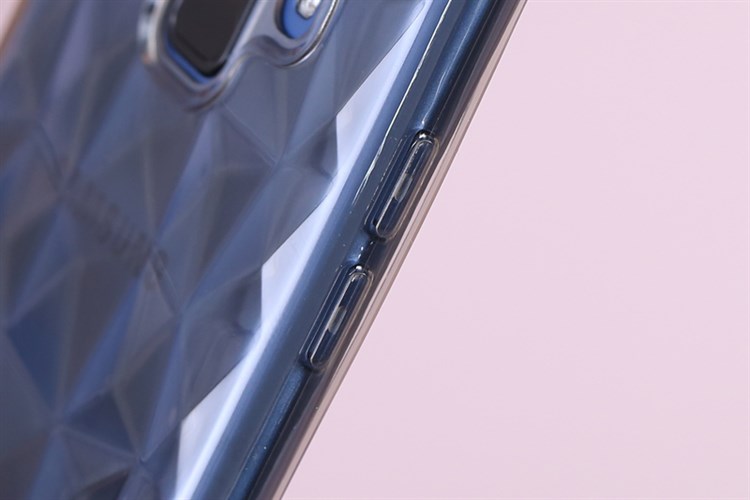 Ốp lưng Galaxy A6 Nhựa dẻo Slim TPU Jewel COSANO xám Màu Xám