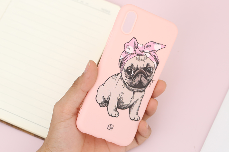 Ốp lưng iPhone XS Nhựa dẻo Lucky Dog JM Lucky Dog JM171210