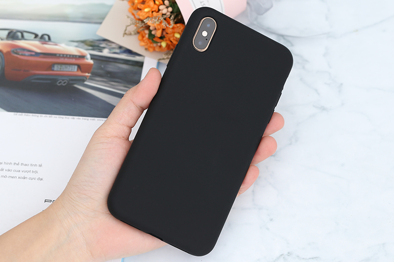 Ốp lưng iPhone XS Max Nhựa dẻo Ultra Slim Silicone Case JM