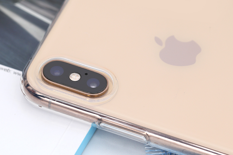 Ốp lưng iPhone XS Max Nhựa dẻo Nake Slim JM