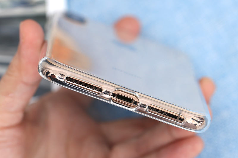 Ốp lưng iPhone XS Max Nhựa dẻo Nake Slim JM