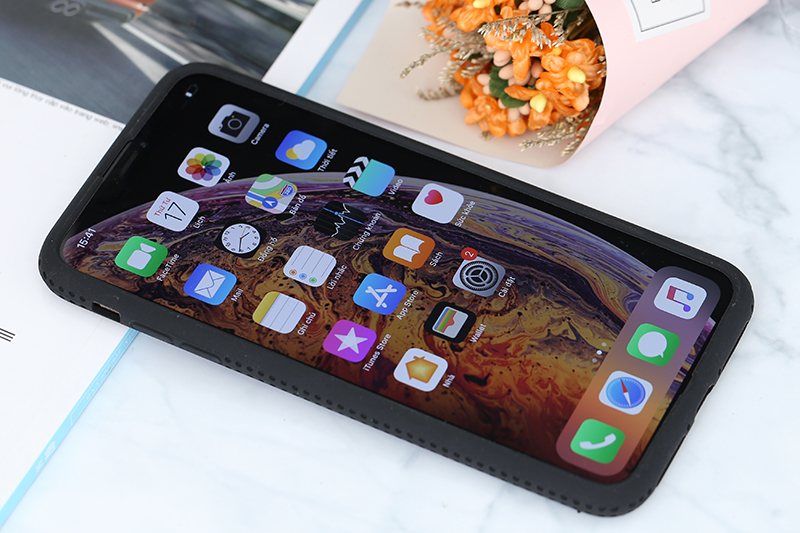 Ốp lưng iPhone XS Max Nhựa dẻo macaron silicon JM