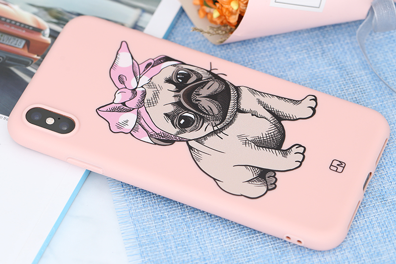 Ốp lưng iPhone XS Max Nhựa dẻo Lucky Dog JM Lucky Dog JM171210