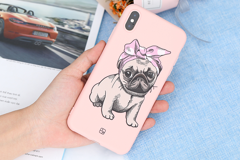 Ốp lưng iPhone XS Max Nhựa dẻo Lucky Dog JM Lucky Dog JM171210