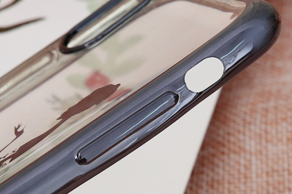 Ốp lưng iPhone XS Max Nhựa dẻo Electroplating đầm dạ hội COSANO