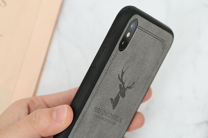 Ốp lưng iPhone XS Max Nhựa dẻo Deer OSMIA