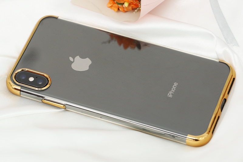 Ốp lưng iPhone XS Max Nhựa dẻo Electroplate T&B OSMIA