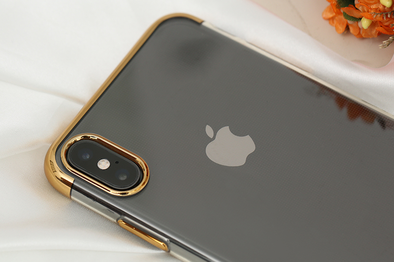 Ốp lưng iPhone XS Max Nhựa dẻo Electroplate T&B OSMIA