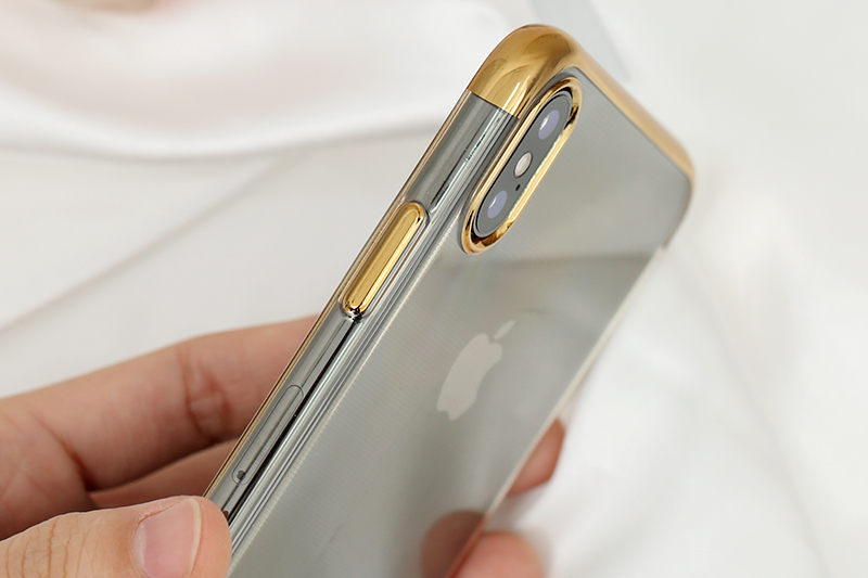 Ốp lưng iPhone XS Max Nhựa dẻo Electroplate T&B OSMIA