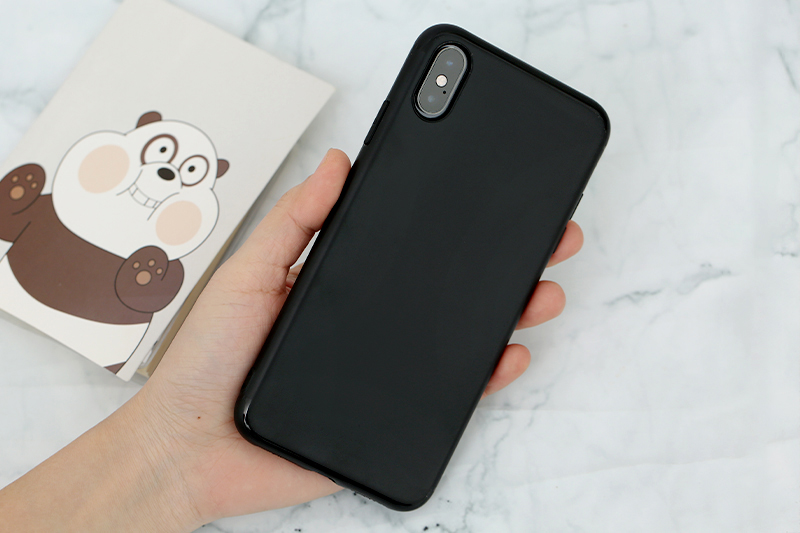 Ốp lưng iPhone XS Max Nhựa dẻo Matte Solid OSMIA