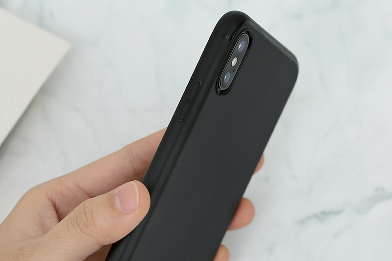 Ốp lưng iPhone XS Max Nhựa dẻo Matte Solid OSMIA