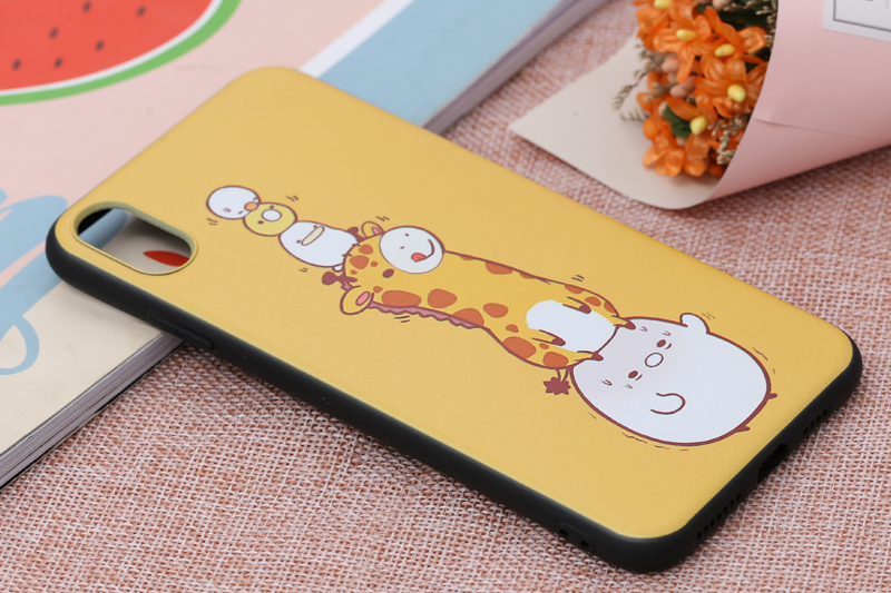 Ốp lưng iPhone XS Max Nhựa dẻo UV printing OSMIA CKTG268 Vườn thú