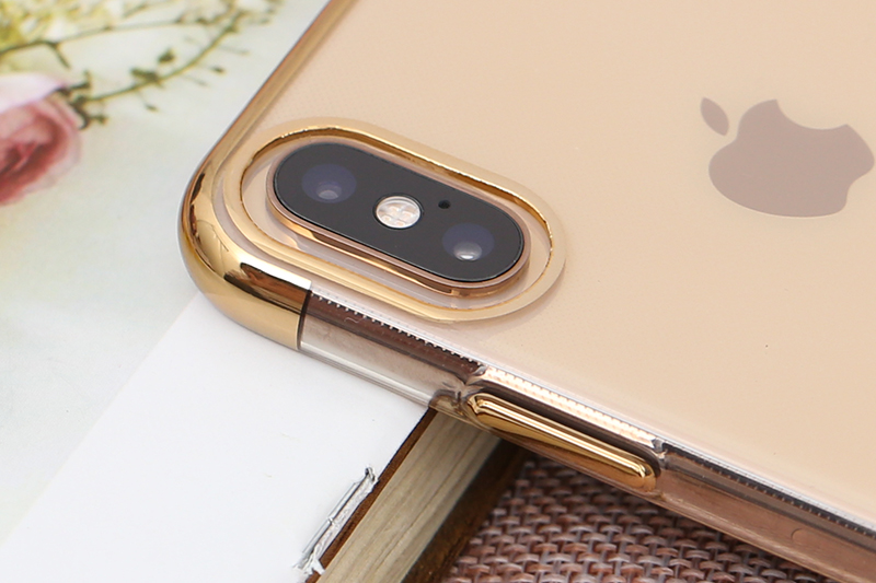 Ốp lưng iPhone XS Nhựa dẻo Electroplate T&B OSMIA