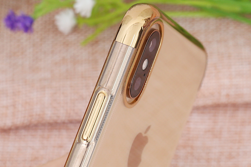 Ốp lưng iPhone XS Nhựa dẻo Electroplate T&B OSMIA