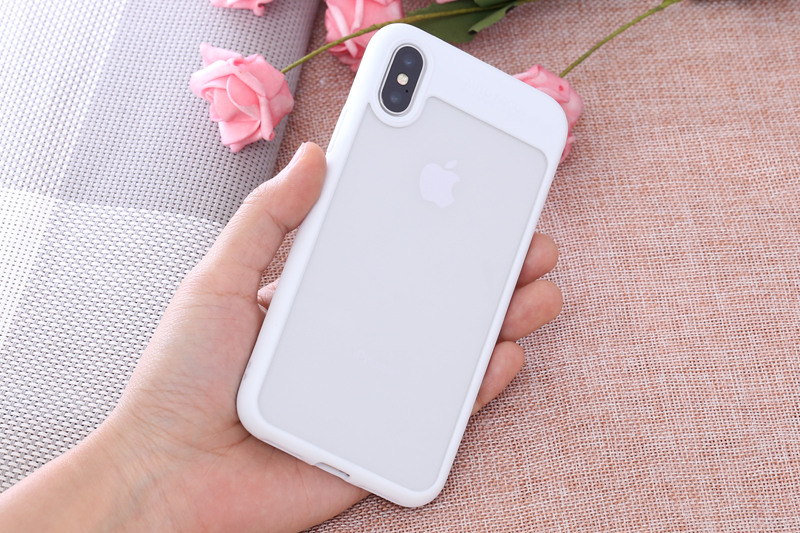 Ốp lưng iPhone X-XS Nhựa cứng viền dẻo Pure III JM