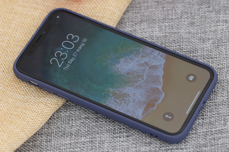 Ốp lưng iPhone X-XS Nhựa cứng viền dẻo Jelly Slim COSANO