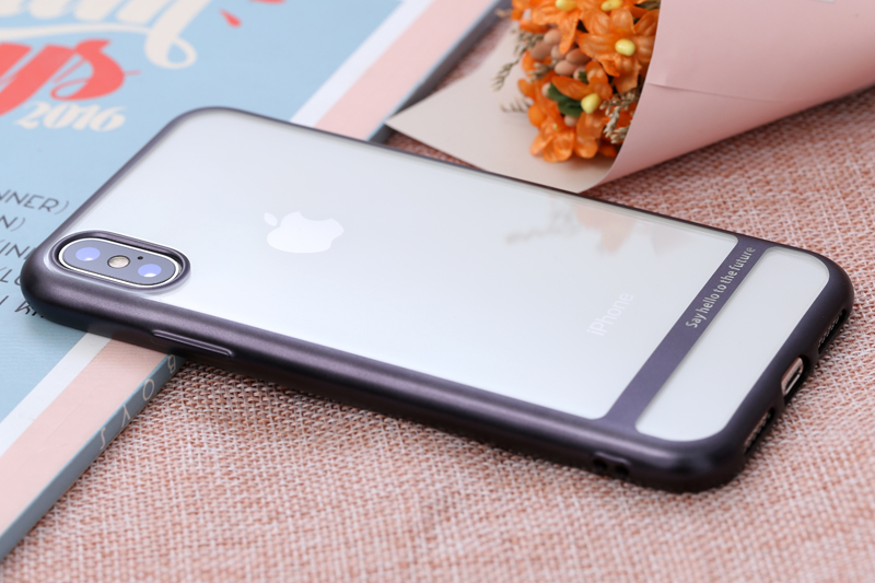 Ốp lưng iPhone X-XS Nhựa dẻo Electroplating future COSANO