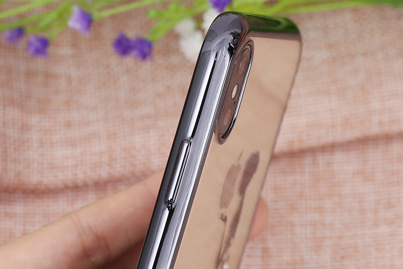 Ốp lưng iPhone X-XS Nhựa dẻo Electroplating đầm dạ hội COSANO