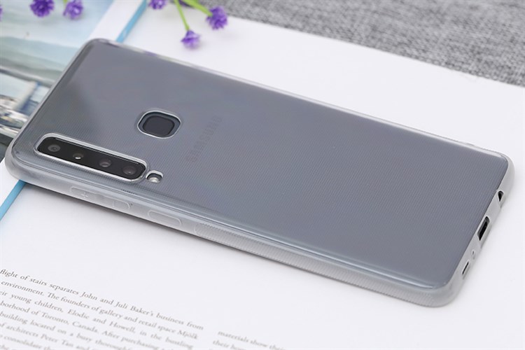 Ốp lưng Galaxy A9 Nhựa dẻo Skate JM Nude Màu Trắng