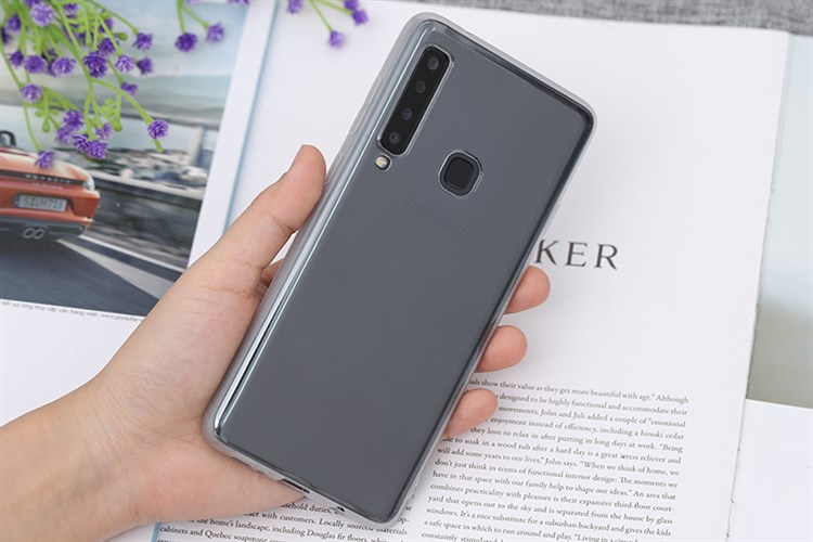Ốp lưng Galaxy A9 Nhựa dẻo Skate JM Nude Màu Trắng