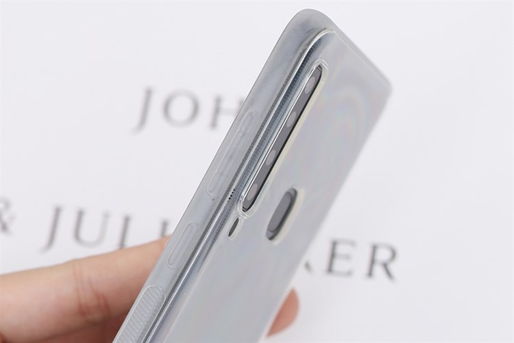 Ốp lưng Galaxy A9 Nhựa dẻo Skate JM Nude Màu Trắng