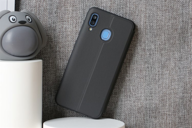 Ốp lưng Galaxy A30 Nhựa dẻo Techflip Iv MEEKER Màu Đen