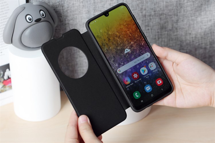 Ốp lưng Galaxy A30 Nhựa dẻo Techflip Iv MEEKER Màu Đen