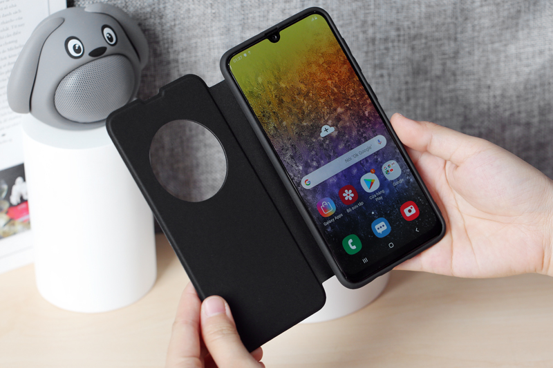 Ốp lưng Galaxy A30 Nhựa dẻo Techflip Iv MEEKER Màu Đen