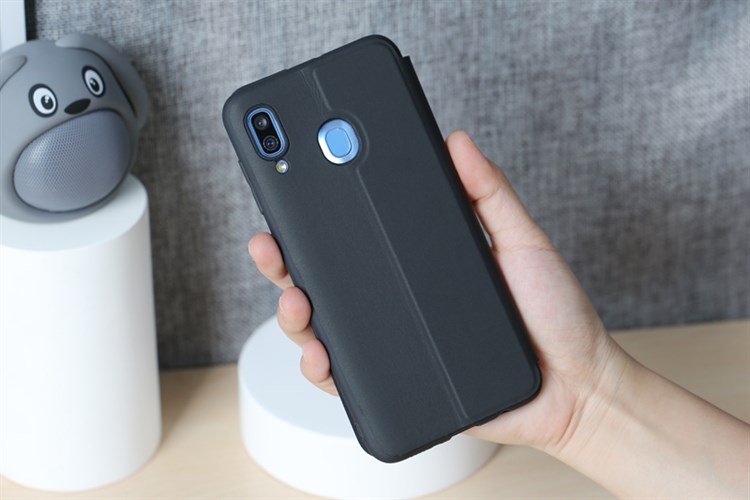 Ốp lưng Galaxy A30 Nhựa dẻo Techflip Iv MEEKER Màu Đen