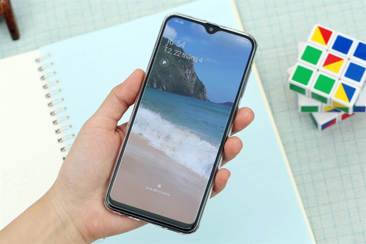 Ốp lưng Galaxy A30 Nhựa dẻo Nake Slim JM Màu Trắng