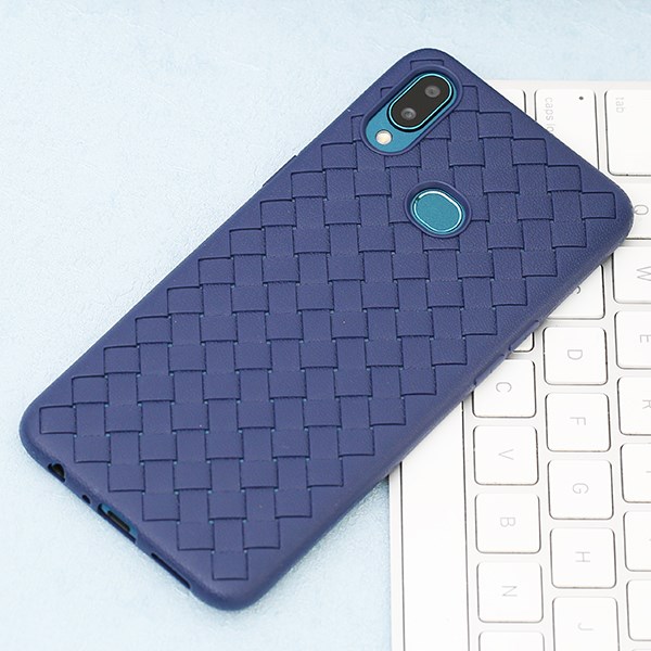Ốp lưng Galaxy A10s Nhựa dẻo Woven TPU case OSMIA