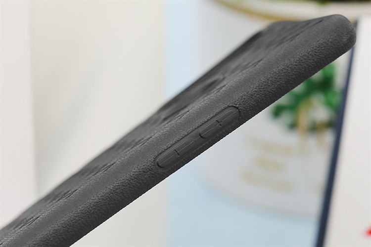 Ốp lưng Galaxy A20s Nhựa dẻo Woven TPU case OSMIA Màu Đen