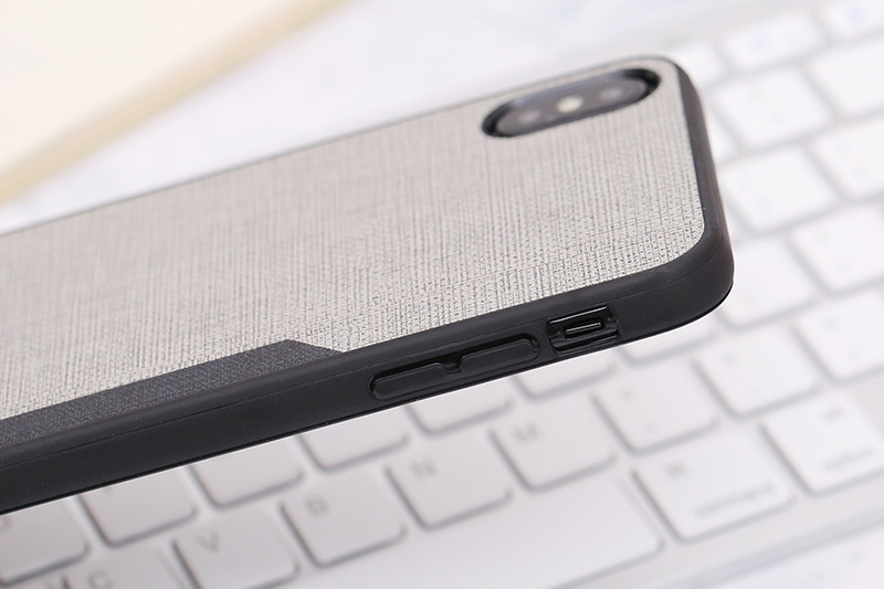 Ốp lưng iPhone XS Max Nhựa cứng viền dẻo Elite Skin PU COSANO
