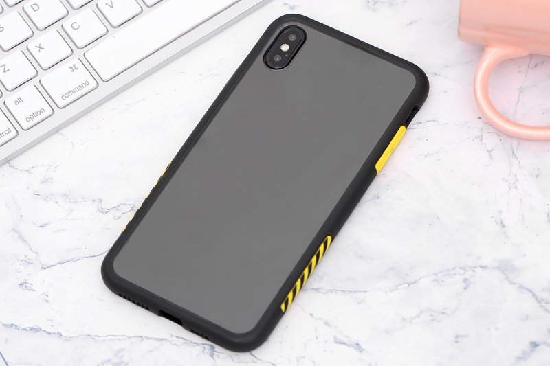 Ốp lưng iPhone XS Max Nhựa cứng viền dẻo Durame JM