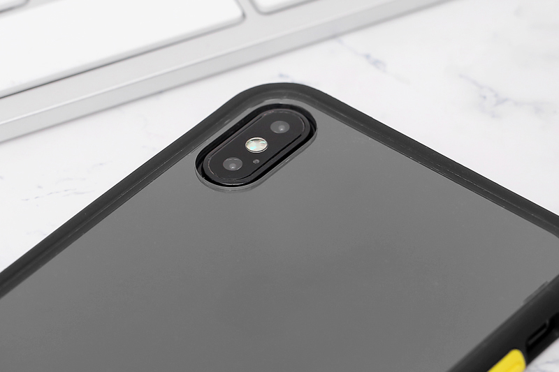 Ốp lưng iPhone XS Max Nhựa cứng viền dẻo Durame JM Viền