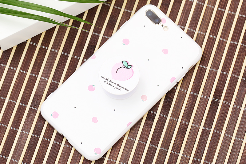 Ốp lưng iPhone 7/8+ Nhựa cứng viền dẻo TPU PC CKTG229