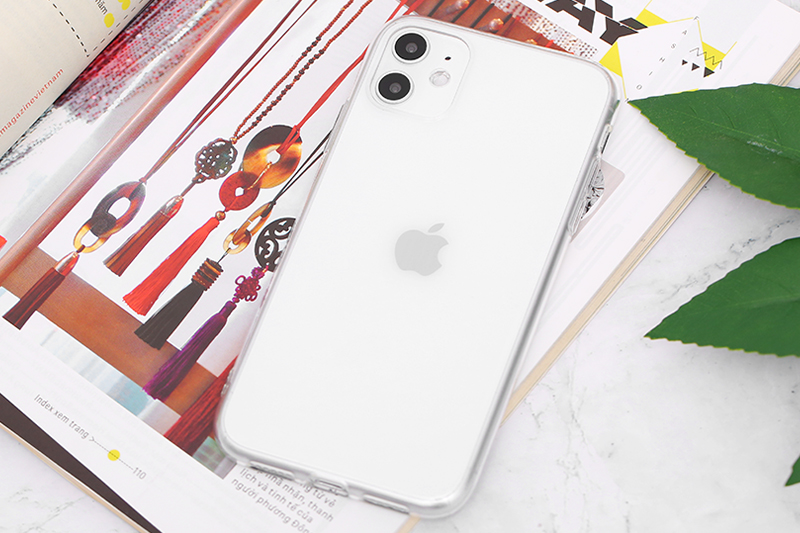 Ốp lưng iPhone 11 Nhựa dẻo Slim TPU OSMIA Nude - giá rẻ