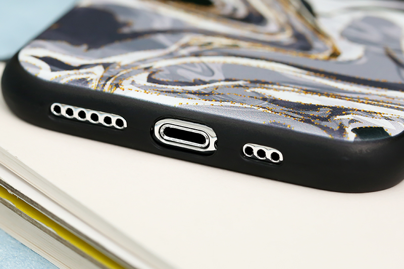 Ốp lưng iPhone 11 Pro Nhựa dẻo UV printing OSMIA CKM442 Vân đá