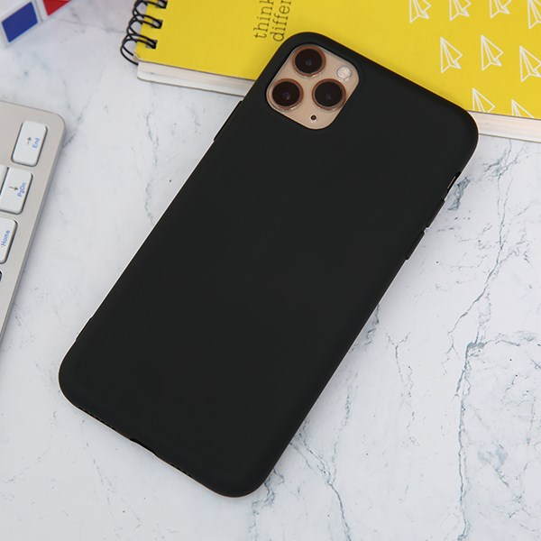 Ốp lưng iPhone 11 Pro Max Nhựa dẻo Silicone Felt COSANO Đen - giá rẻ