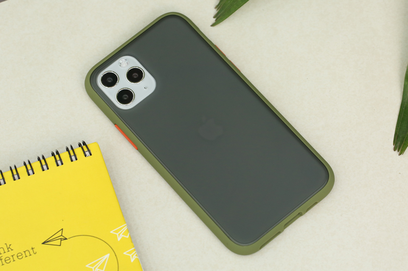 Ốp lưng iPhone 11 Pro Nhựa cứng viền dẻo Moral OSMIA