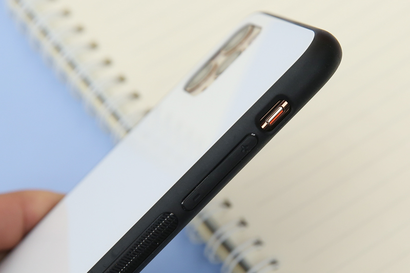 Ốp lưng iPhone 11 Pro Max Nhựa cứng viền dẻo Glass Duo JM