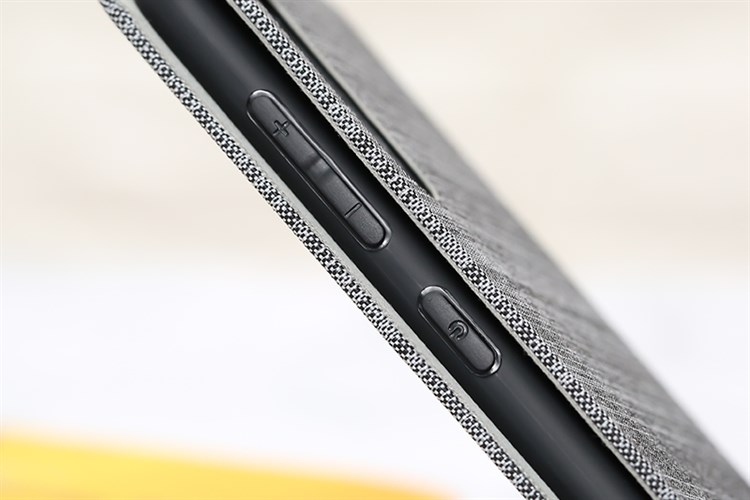 Ốp lưng Galaxy A50/A50s Nắp gập Denim II JM Màu Xám