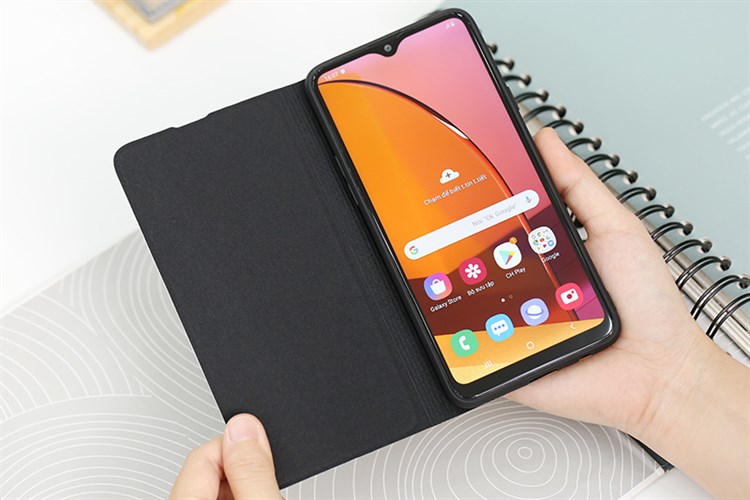 Ốp lưng Galaxy A20s Nắp gập Flip TKSF1002 MEEKER Màu Xám