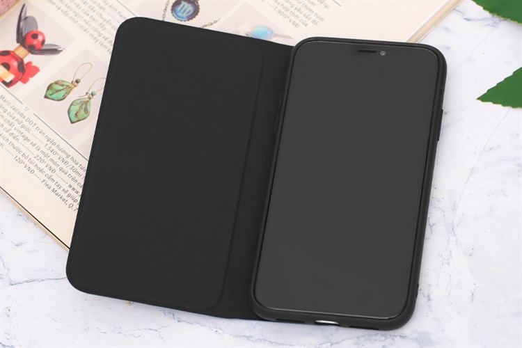 Ốp lưng iPhone 11 Nắp gập Flip TKSF1005 MEEKER Jean Màu Xanh Navy