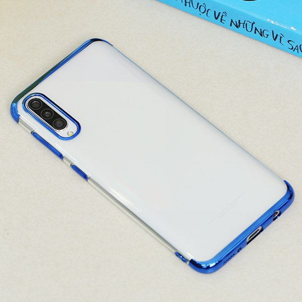 Ốp lưng Galaxy A50/A50S Nhựa dẻo Electroplate T&B OSMIA