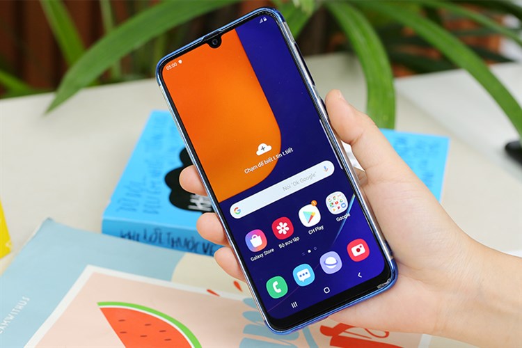 Ốp lưng Galaxy A50/A50S Nhựa dẻo Electroplate T&B OSMIA Màu Xanh Navy