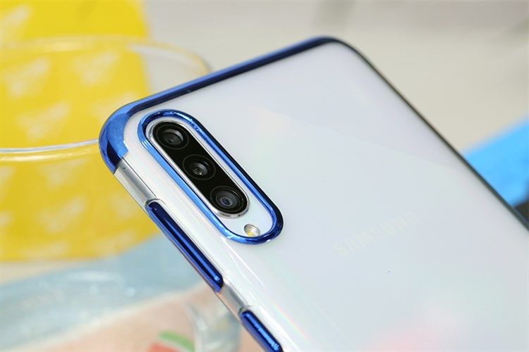 Ốp lưng Galaxy A50/A50S Nhựa dẻo Electroplate T&B OSMIA Màu Xanh Navy