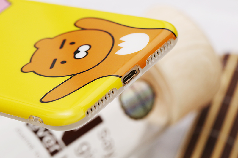 Ốp lưng iPhone 7/8+ Nhựa dẻo IMD Printing MEEKER TSKB517 Gấu thỏ